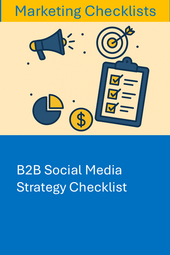 B2B Social Media Strategy Checklist