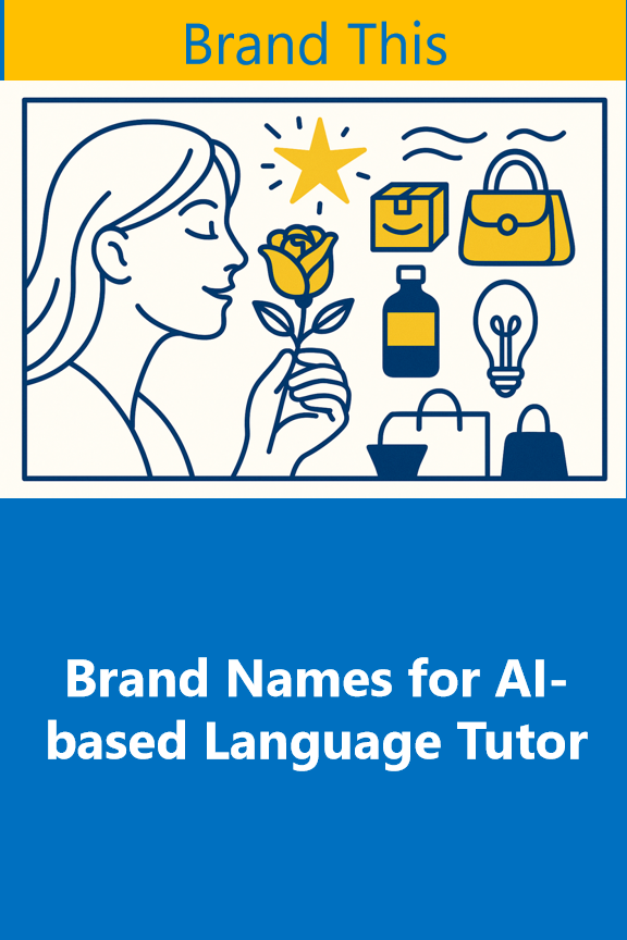 Brand Names for AI-based Language Tutor