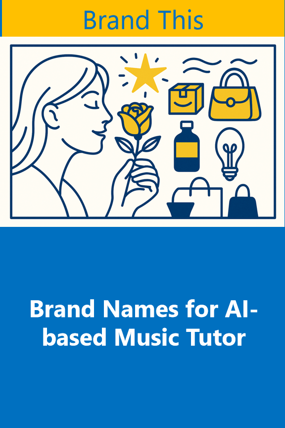 Brand Names for AI-based Music Tutor