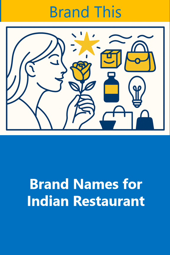Brand Names for Indian Restaurant