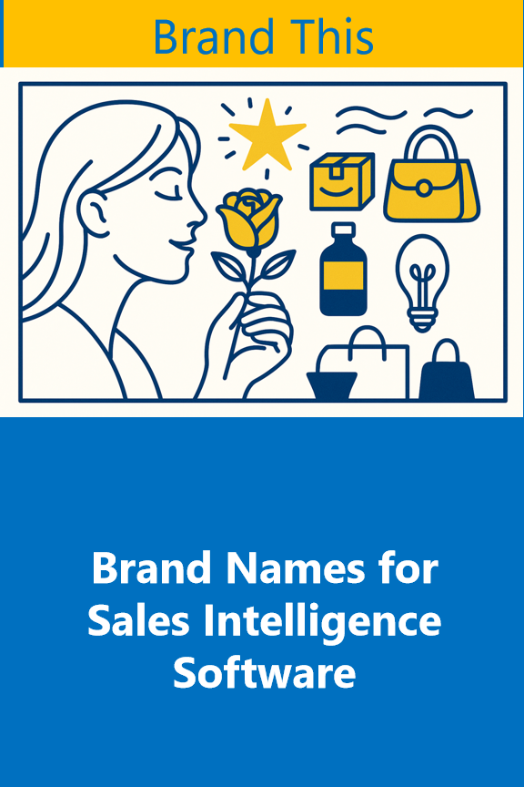Brand Names for Sales Intelligence Software
