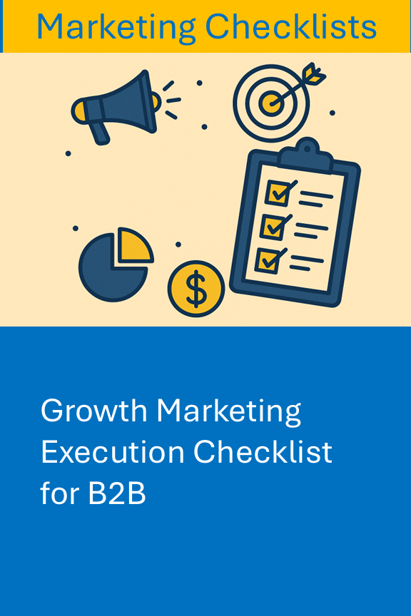 Growth Marketing Execution Checklist for B2B