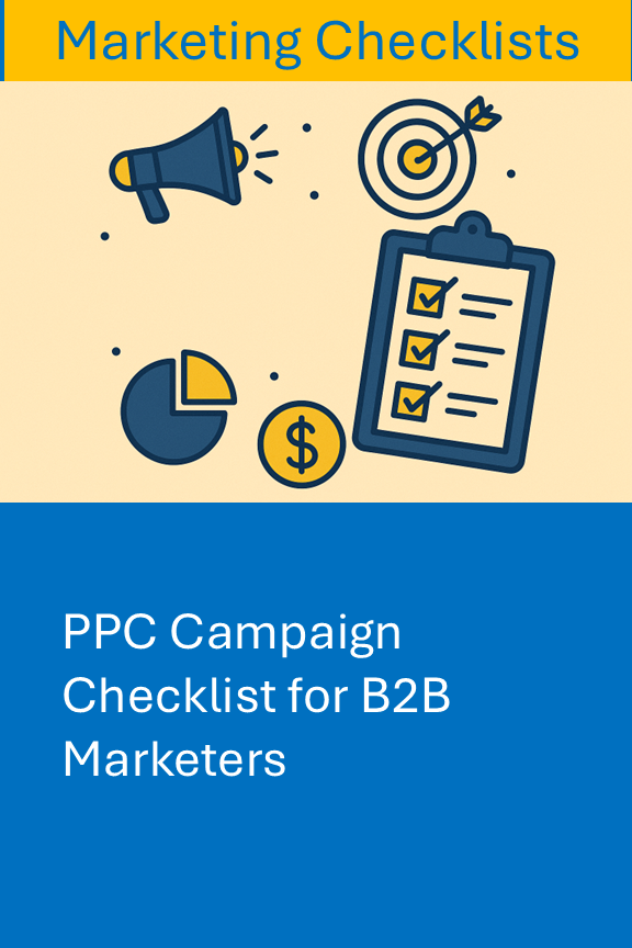 PPC Campaign Checklist for B2B Marketers