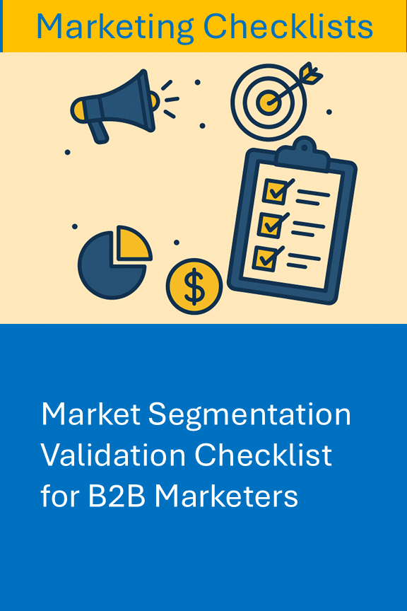 Market Segmentation Validation Checklist